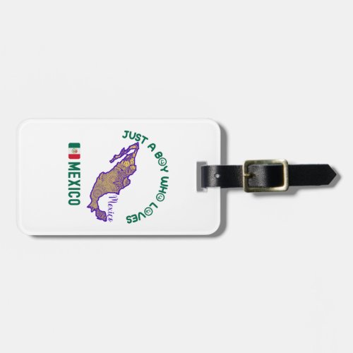 Mexico North America Country Luggage Tag