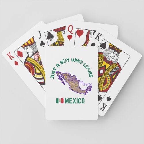 Mexico North America Country Playing Cards