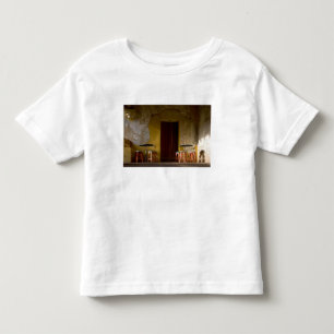 Mexico, Oaxaca, Afternoon sun lights balcony of Toddler T-shirt