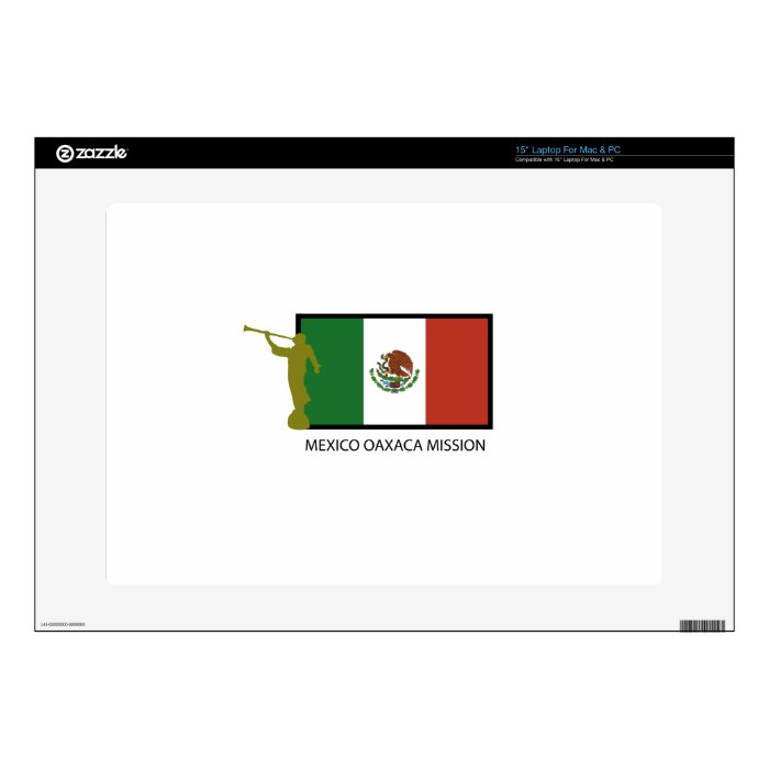 MEXICO OAXACA MISSION LDS CTR 15" LAPTOP SKIN