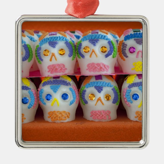 Mexico, Oaxaca Province, Oaxaca, Abastos market, Metal Ornament (Front)