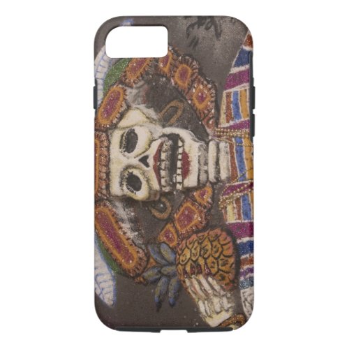 Mexico Oaxaca Sand tapestry tapete de arena iPhone 87 Case