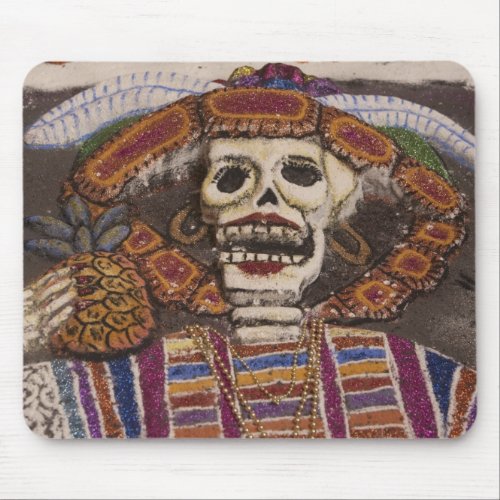 Mexico Oaxaca Sand tapestry tapete de arena Mouse Pad