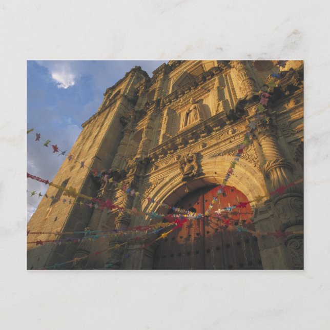 Mexico, Oaxaca, Templo de San Felipe de Neri 2 Postcard (Front)