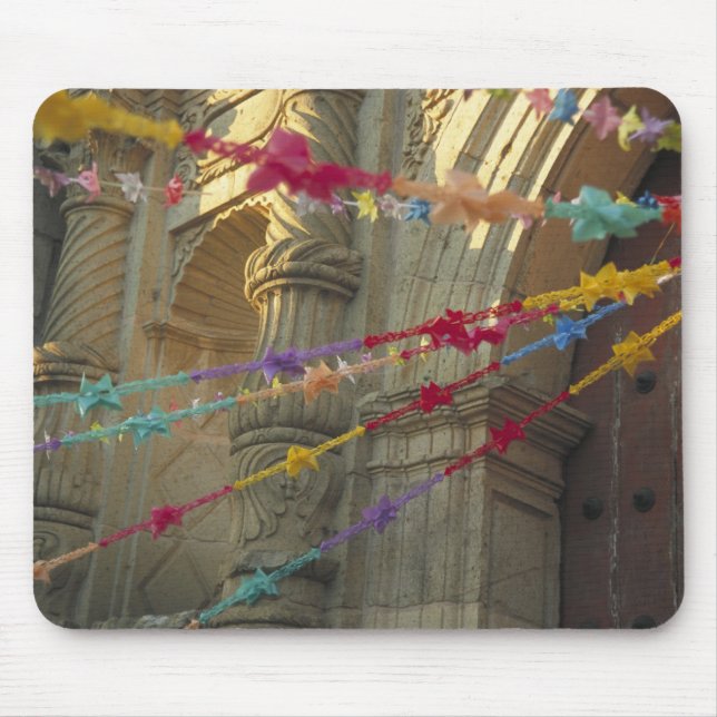 Mexico, Oaxaca, Templo de San Felipe de Neri Mouse Pad (Front)