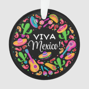 Mexico Ornament - See Back