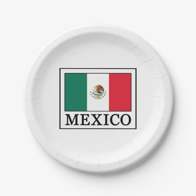 Mexico Paper Plates (Front)