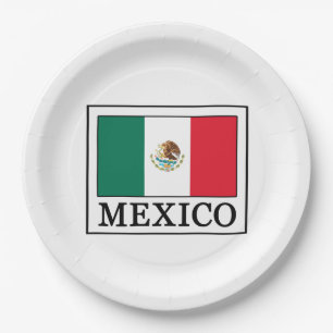 Mexico Paper Plates