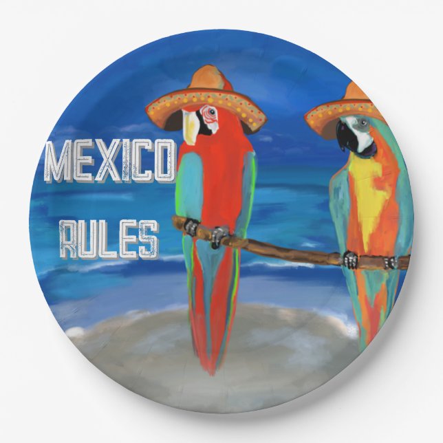 MEXICO PAPER PLATES (Front)