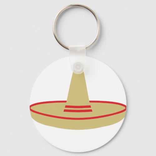 mexico party sombrero keychain