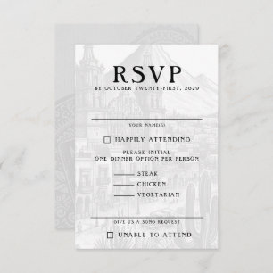 Mexico Passport RSVP Card