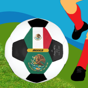 Mexico Personalized, Flag, Photo Soccer Ball