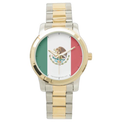 Mexico Plain Flag Watch