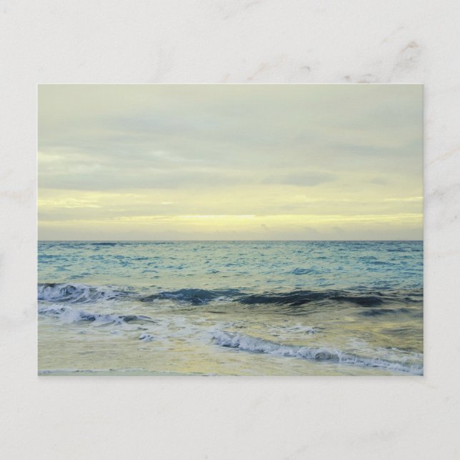 Mexico, Playa Del Carmen, seascape 5 Postcard (Front)