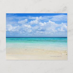 Mexico, Playa Del Carmen, tropical beach Postcard