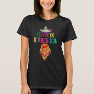 Mexico Poncho Mexican Fiesta Sombrero Party Cinco T-Shirt