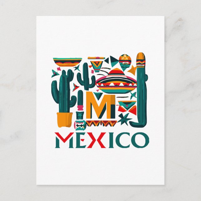 MEXICO POSTCARD (Front)