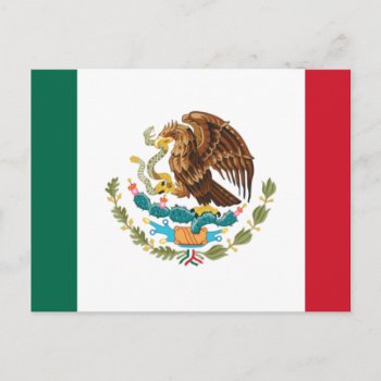 Mexico Postcard by flagart at Zazzle