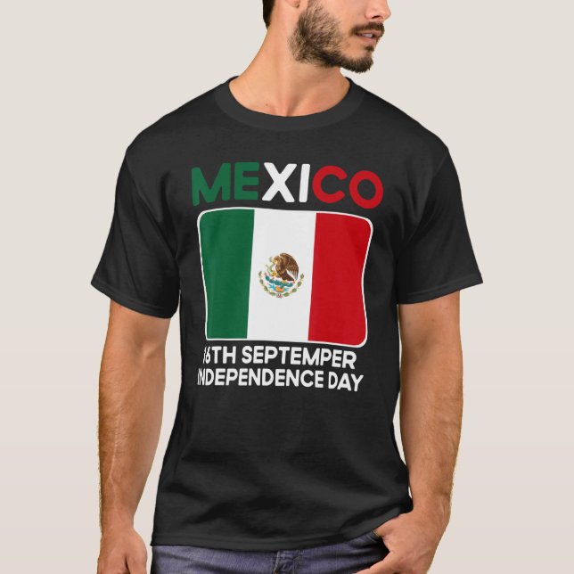 Mexico Pride Independence Day 2022 Mexican Pride M T-Shirt (Front)