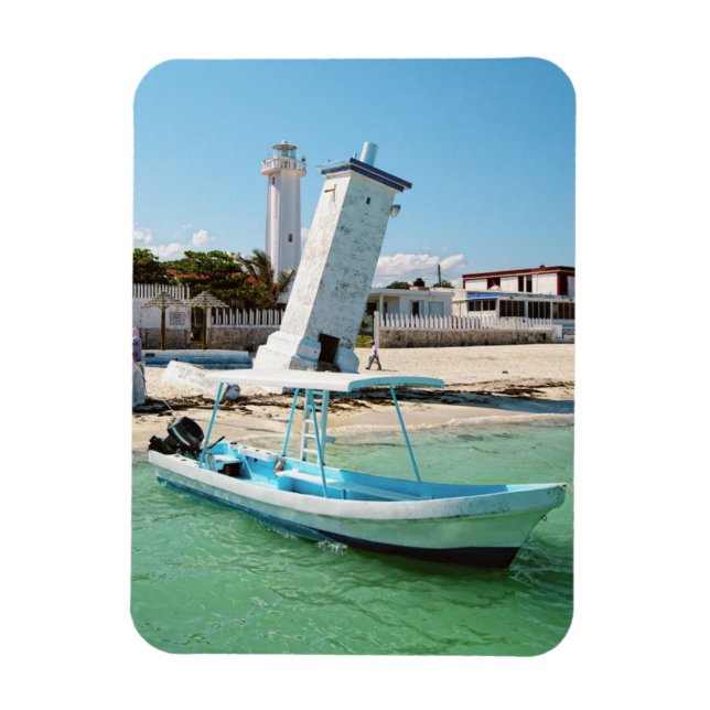 Mexico Puerto Morelos Magnet (Vertical)
