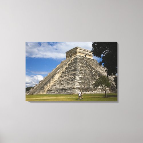 Mexico Quintana Roo near Cancun Chichen 5 Canvas Print