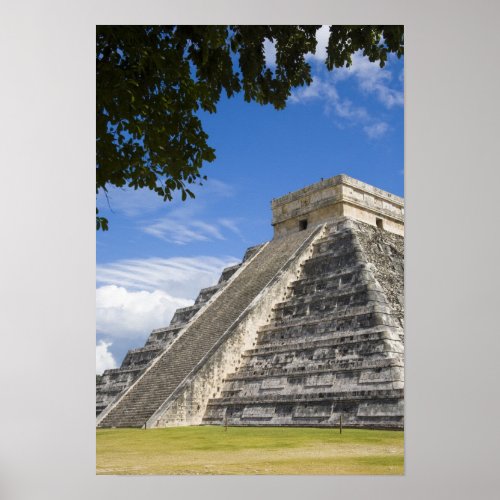 Mexico Quintana Roo near Cancun Chichen Poster