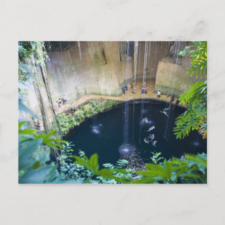 Mexico, Quintana Roo, near Chichen Itza, Postcard