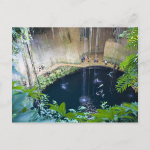 Mexico, Quintana Roo, near Chichen Itza, Postcard