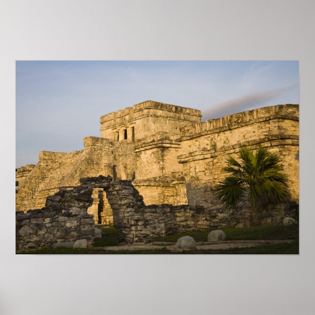 Mexico, Quintana Roo, Yucatan Peninsula, Poster (Front)