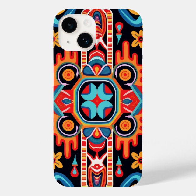 Mexico’s Huichol Art Case-Mate iPhone Case (Back)