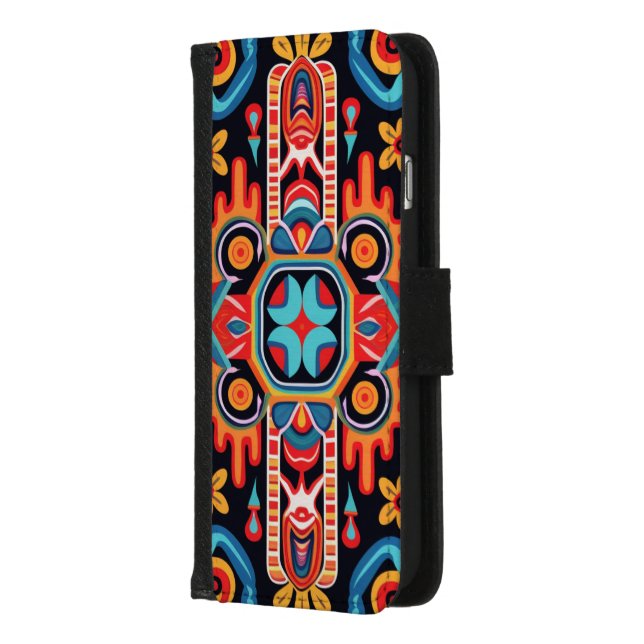 Mexico’s Huichol Art iPhone Wallet Case (Left)