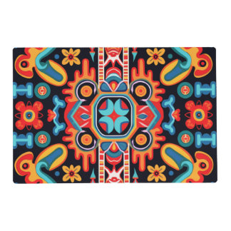 Mexico’s Huichol Art Placemat