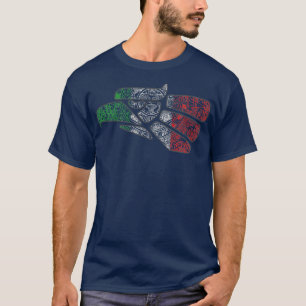 Mexico Sacred Aztec Calendar Mexican Eagle T-Shirt