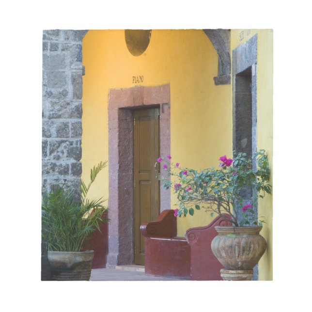 Mexico, San Miguel de Allende, Archway entrance Notepad (Front)