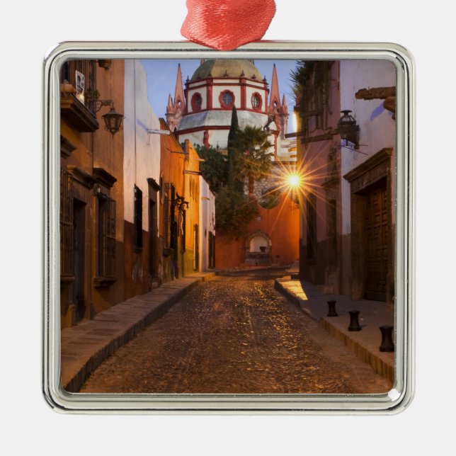 Mexico, San Miguel de Allende. Early morning Metal Ornament (Front)