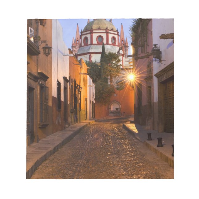 Mexico, San Miguel de Allende. Early morning Notepad (Front)