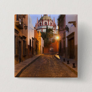 Mexico, San Miguel de Allende. Early morning Pinback Button