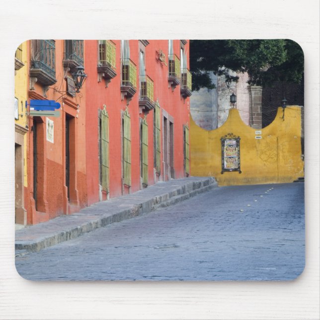 Mexico, San Miguel de Allende, Homes along Mouse Pad (Front)