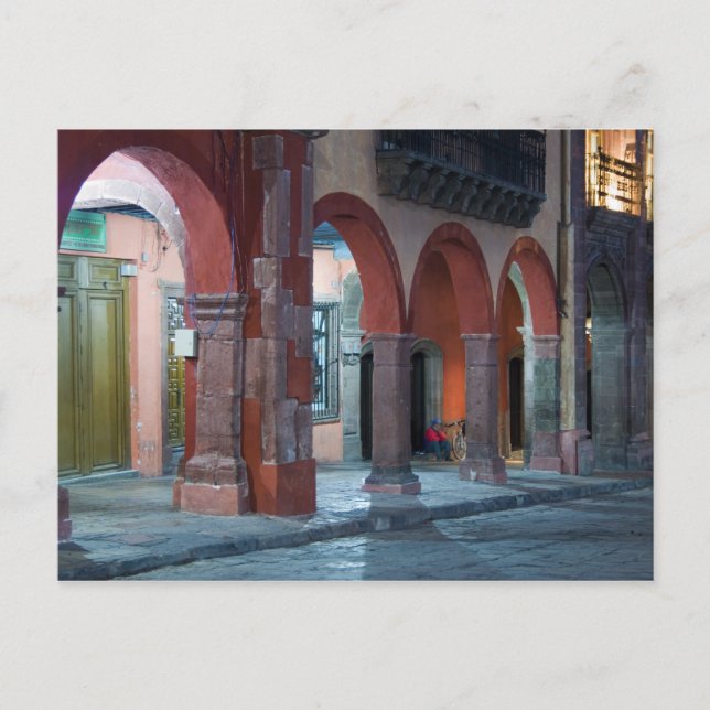 Mexico, San Miguel de Allende, The Jardin, Postcard (Front)