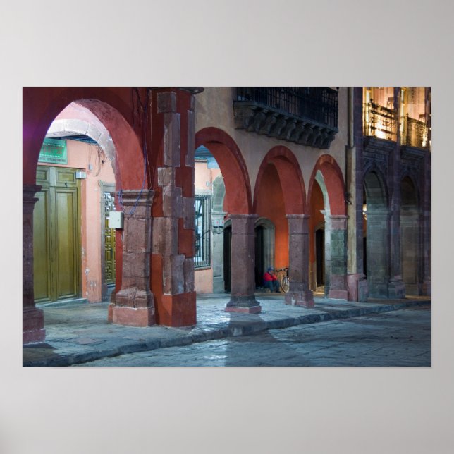 Mexico, San Miguel de Allende, The Jardin, Poster (Front)