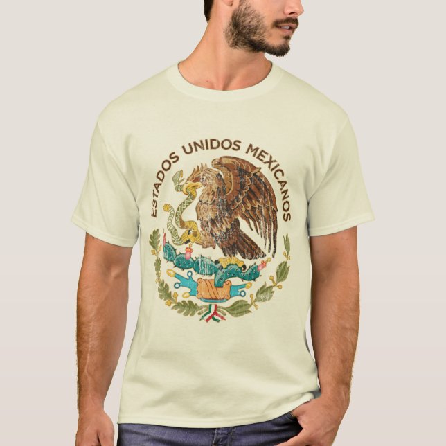 Mexico - Seal of the estados unidos mexicanos T-Shirt (Front)