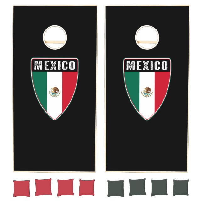 Mexico Shield Cornhole Set (Set)