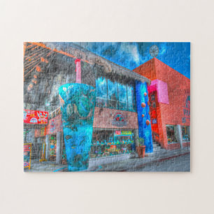 Mexico Shopping Centre Belize. Jigsaw Puzzle