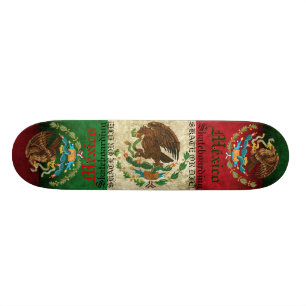 MEXICO SKATE OR DIE! SKATEBOARD DECK