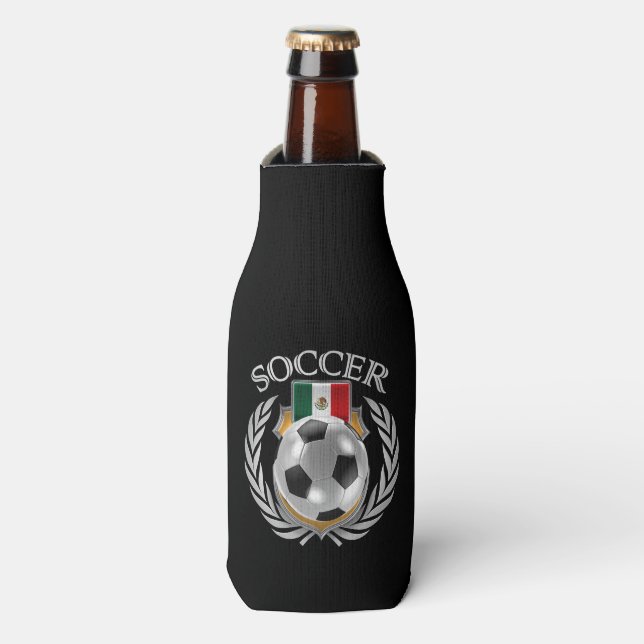 Mexico Soccer 2016 Fan Gear Bottle Cooler (Bottle Front)