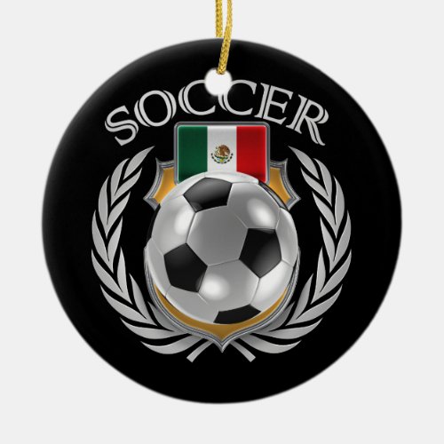Mexico Soccer 2016 Fan Gear Ceramic Ornament