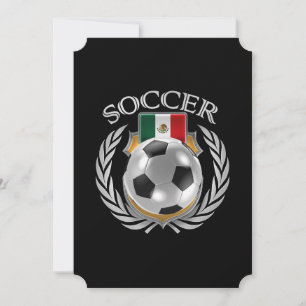 Mexico Soccer 2016 Fan Gear Invitation
