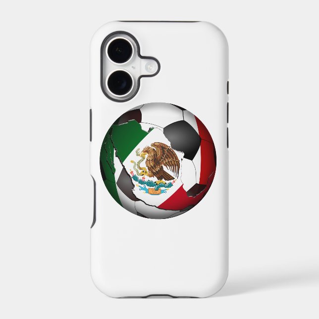 Mexico Soccer Ball Case-Mate iPhone Case (Back)