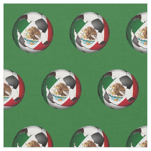 Mexico Soccer Ball Fabric