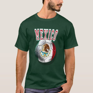 Mexico soccer ball flag of mexico futbol shirt